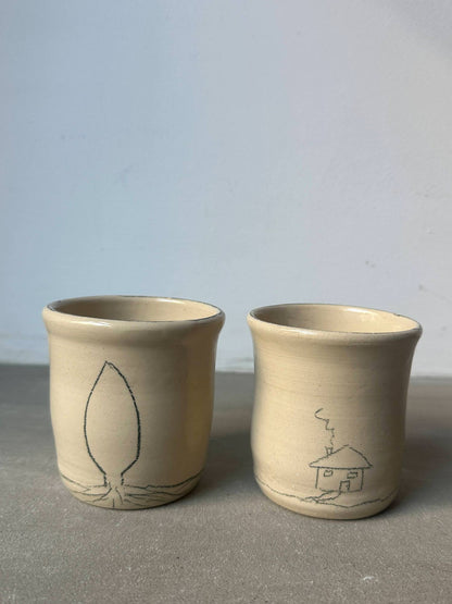 2 X Brosh House cups