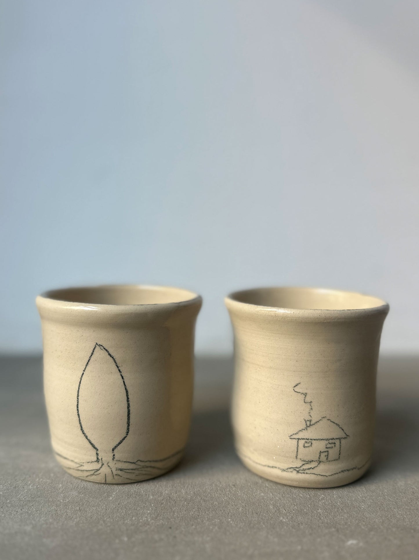 2 X Brosh House cups