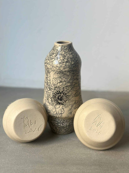 Entangled Vase Trio