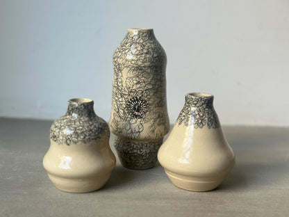 Entangled Vase Trio
